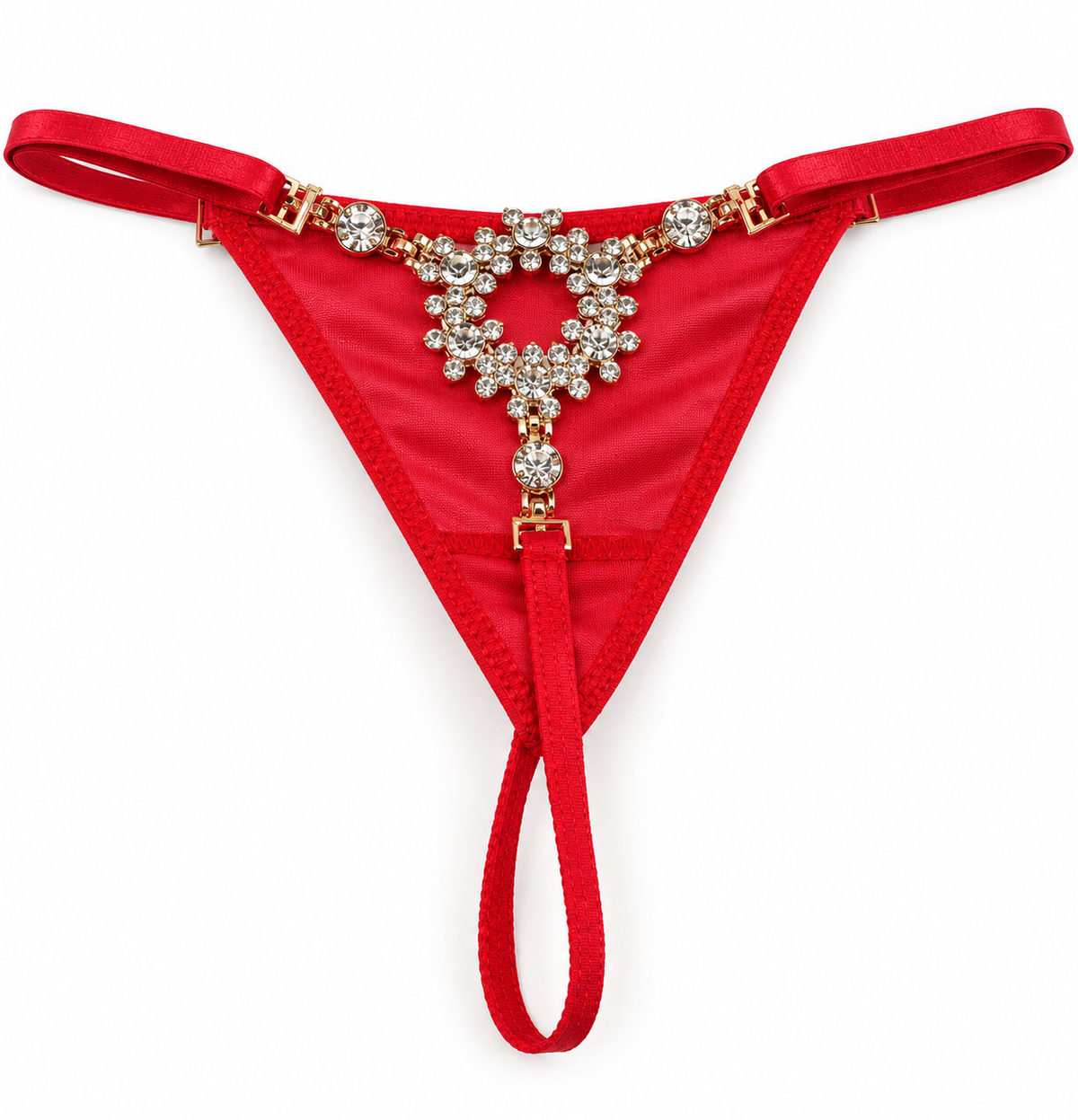 Crystal Elegance – Rhinestone G-String Thong
